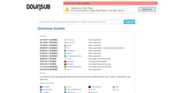 Desktop Screenshot of downsub.com